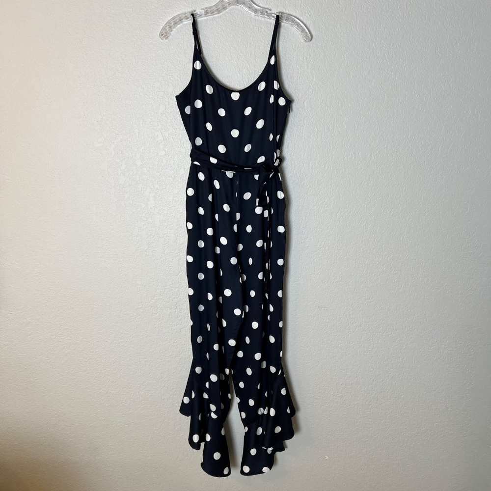 *FIRM PRICE* NWT - BILLABONG POLKA DOT RUFFLED HEM JUMPSUIT - Picture 4 of 13